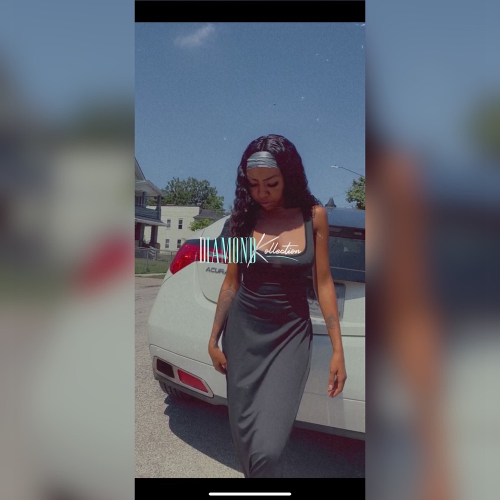 Diamond Kollection’s Personal Brand Maxi Dress
